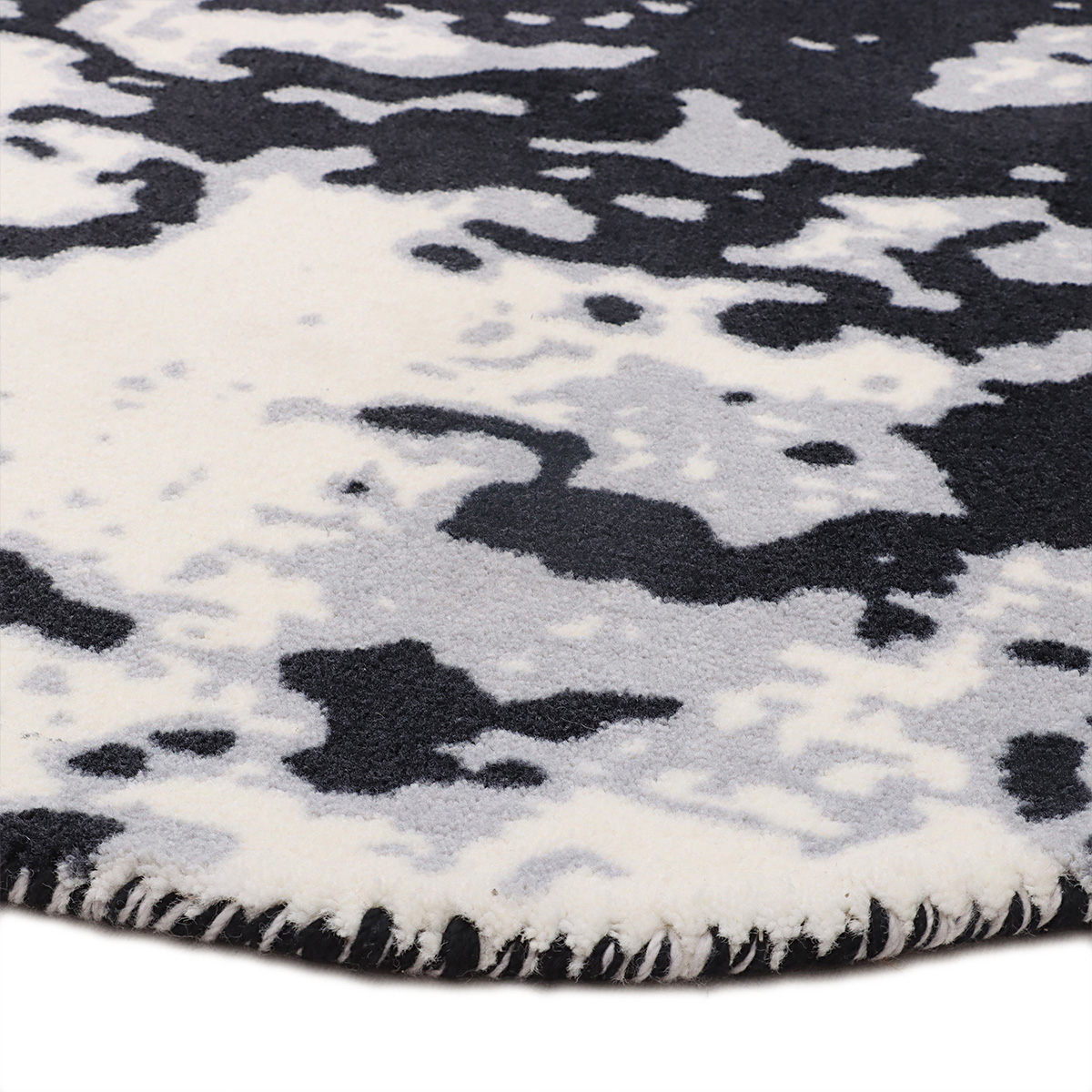 Artisan crafted wool and silk designer rug for premium interiors